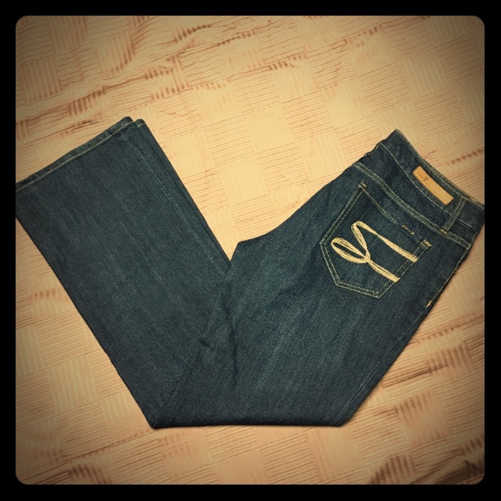 ☀️ Seven7 Flare Jeans, Size 12